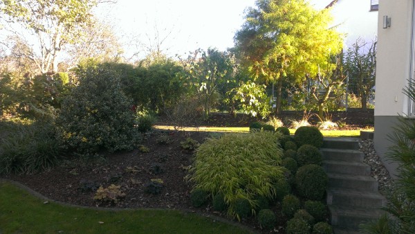 Fertig angelegte Gartenanlage in Dieburg